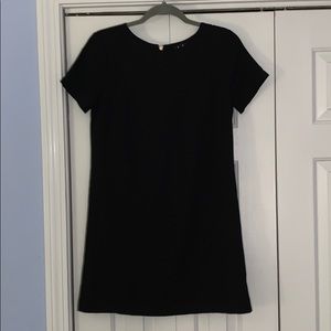 lulus black short sleeve dress